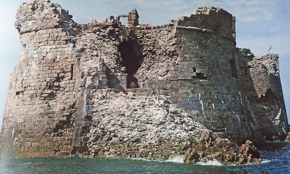 Le rempart sud au début des années 1990 © Droits réservés